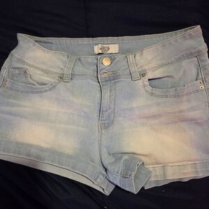 dELiA*s Pastel Blue Jean Shorts